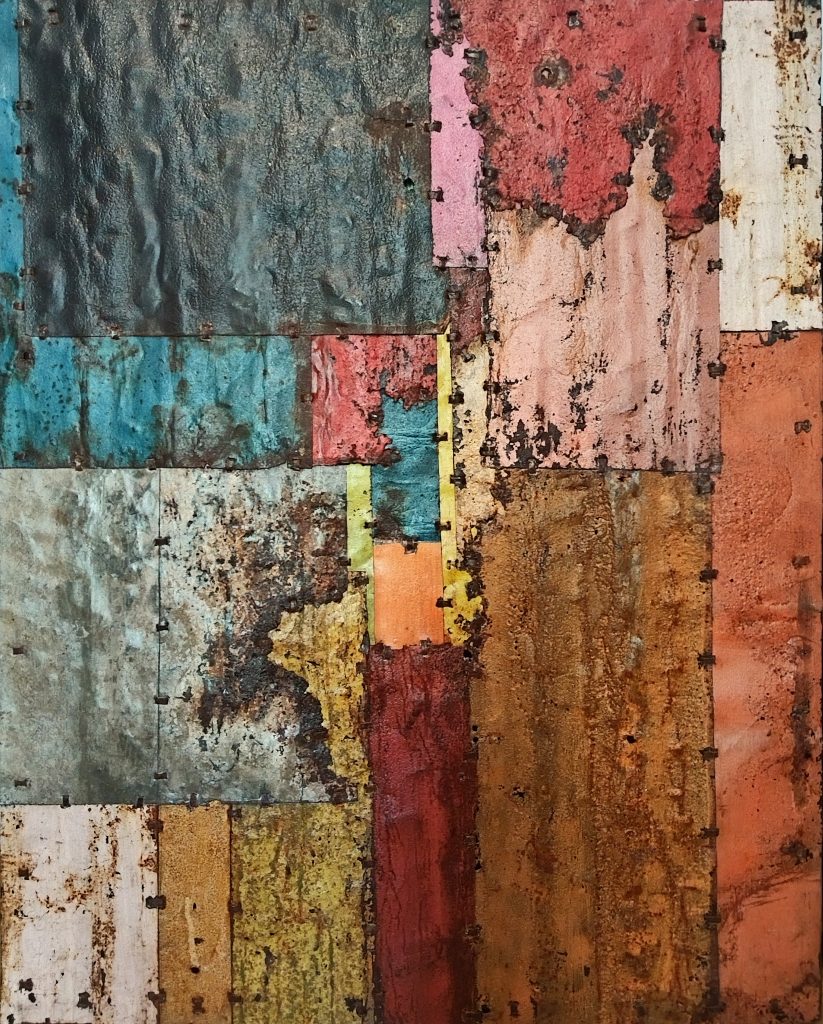 Abstract Metal Artwork Nyasha Mashumba