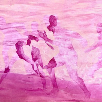Fluid Motion, Oil painting by Max Gottlieb